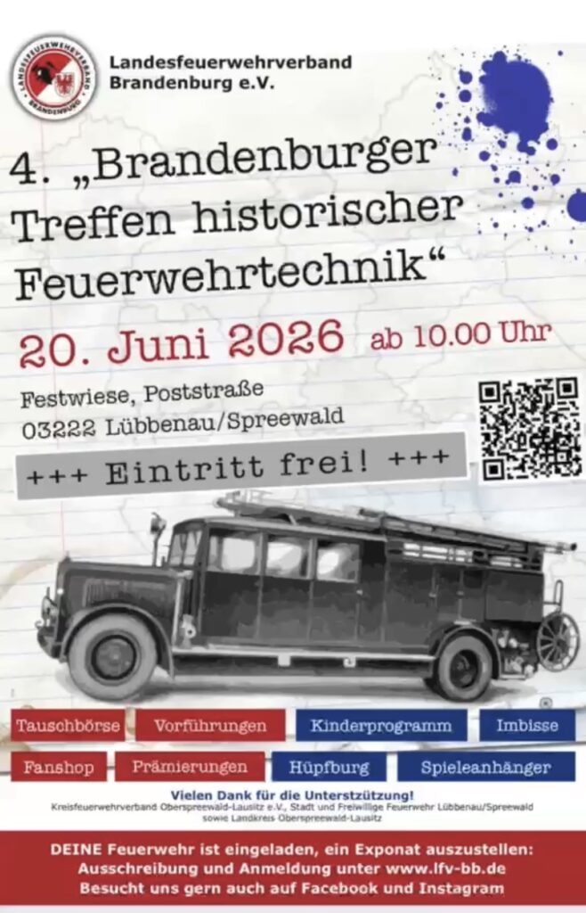 4.Brandenburger Treffen historischer Feuerwehrtechnik